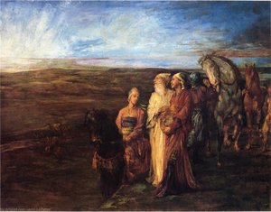 The Three Wise Men (also Known As Halt Of The Wise Men) — John La Farge
