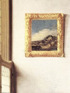 Kvinde Ved Virginal (detalje) — Johannes Vermeer