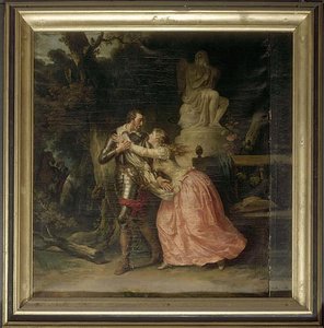 Henri Iv Quitte Gabrielle D'estrees — François André Vincent