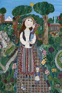 Mother And Children In Holland Park — Dora Holzhandler
