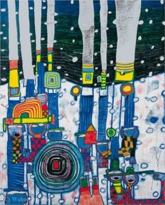Bslue Blues — Friedensreich Hundertwasser