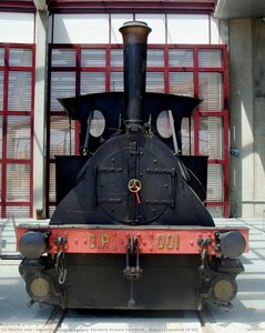 Steam Locomotive Cp 001 — Saxon Engineering Factory, Formerly Richard Hartmann