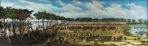 Landing Of The Argentine Army In Front Of The Trenches Of Curuzu — Cándido López