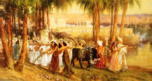 Procession In Honor Of Isis — Frederick Arthur Bridgman