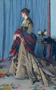 Madame Gaudiberčio Portretas — Klodas Monė