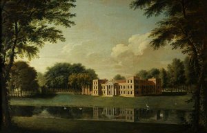 The North Front Of The Vyne — Johann Heinrich Müntz
