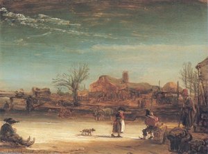 Peisaj Iernii — Rembrandt Van Rijn