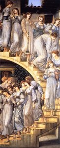 Le Scale Dorate (anche Note Come 'il Matrimonio Del Re' O 'musica Sulle Scale') — Edward Coley Burne-jones
