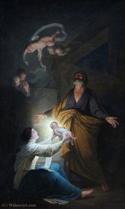 The Holy Family Or The Nativity — ჟოზეფ ბენუა სუვე