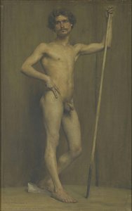 Male Nude — Xu Beihong