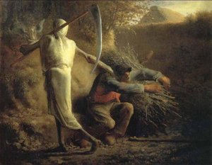 Morte E Il Falegname — Jean-françois Millet