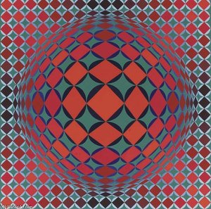 Kezdi-all — Victor Vasarely