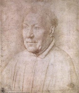 Portrett Av Kardinal Albergati — Jan Van Eyck