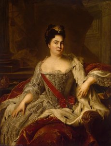 Portrait Of Catherine I — Marc Nattier