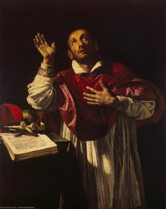 St Carlo Borromeo — Orazio Borgianni