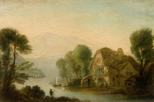Breadalbane Ferry, Loch Tay — John Wilson Ewbank