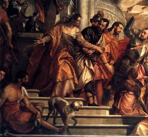 Santos Marcos Y Marcelino Siendo Conducidos Al Martirio (detalle) — Paolo Veronese