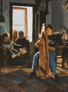 The Harpist — Rowland Davidson