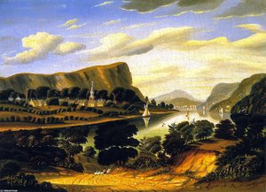 Landscape And The Village Of Caldwell — Thomas Chambers