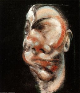 Estudio Para Tres Cabezas, Panel Derecho, — Francis Bacon
