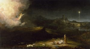 The Angel Appearing To The Shepherds — Thomas Cole