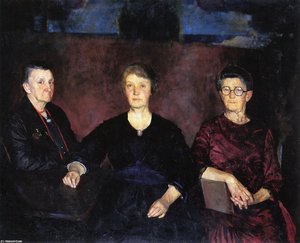 Three Women Of Provincetown — Charles Webster Hawthorne