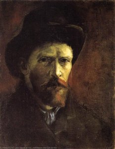 Self Portrait With Dark Felt Hat — Joos Vincent De Vos