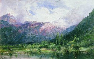 The Mountain Lake — Alexei Petrovich Bogoliubov
