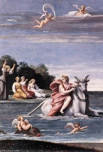 Antonio The Rape Of Europa — Ludovico Carracci