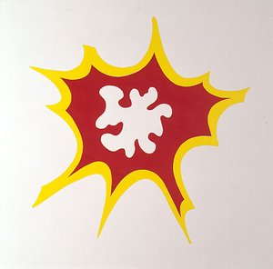 Collage Para El Centro De Explosión (para Ileana Sonnabend) — Roy Lichtenstein