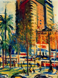 Barcelona Plaza Urquinaona — Josep Mompou Dencausse
