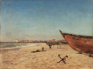 Beach Of The Fishermen (póvoa De Varzim) — Silva Porto