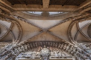 Central Arch Of The Portico Of Glory — Master Mateo