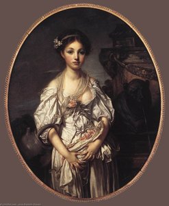 The Broken Pitcher — Jean-baptiste Greuze
