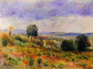 Landscape - Vuvers-sur-oise — Pierre-auguste Renoir