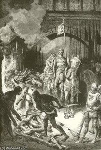 The Cid Ordering The Execution Of Ahmed — Alphonse De Neuville