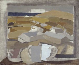 1946 (okno W Kornwalii) — Ben Nicholson Om