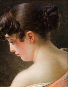 Head Of A Young Girl — Anne-louis Girodet