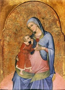 The Virgin And Child — Meneghello Di Giovanni De' Canali
