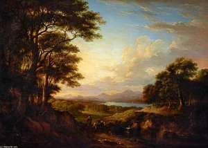 A Distant View Of Stirling — Aleksander Nasmyth