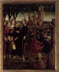 St Wolfgang Altarpiece: The Miracle Of The Bread — Міхаель Пахер