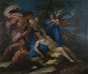 Paintings With Mythological Scenes -\n\nbacchus And Ariadne — Luca Giordano