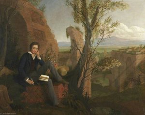 Shelley Composing ‘prometheus Unbound’ In The Baths Of Caracalla — Joseph Arthur Palliser Severn