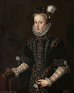 Anne Of Austria — Alonso Sánchez Coello