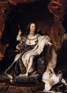 State Portrait Of Louis Xv — Hijacint Riga