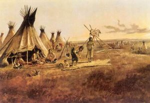 The Silk Robe — Charles Marion Russell