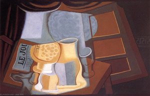 Der Tisch Vor Dem Fenster — Juan Gris