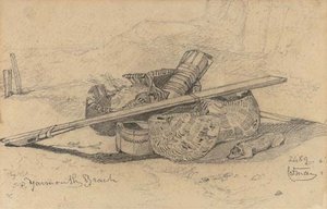 Yarmouth Beach, Fishing Pots — John Sell Cotman