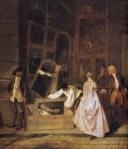 L'enseigneur De Gersaint — Jean-antoine Watteau
