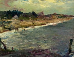 Shore At Littlehampton — Ronald Ossory Dunlop